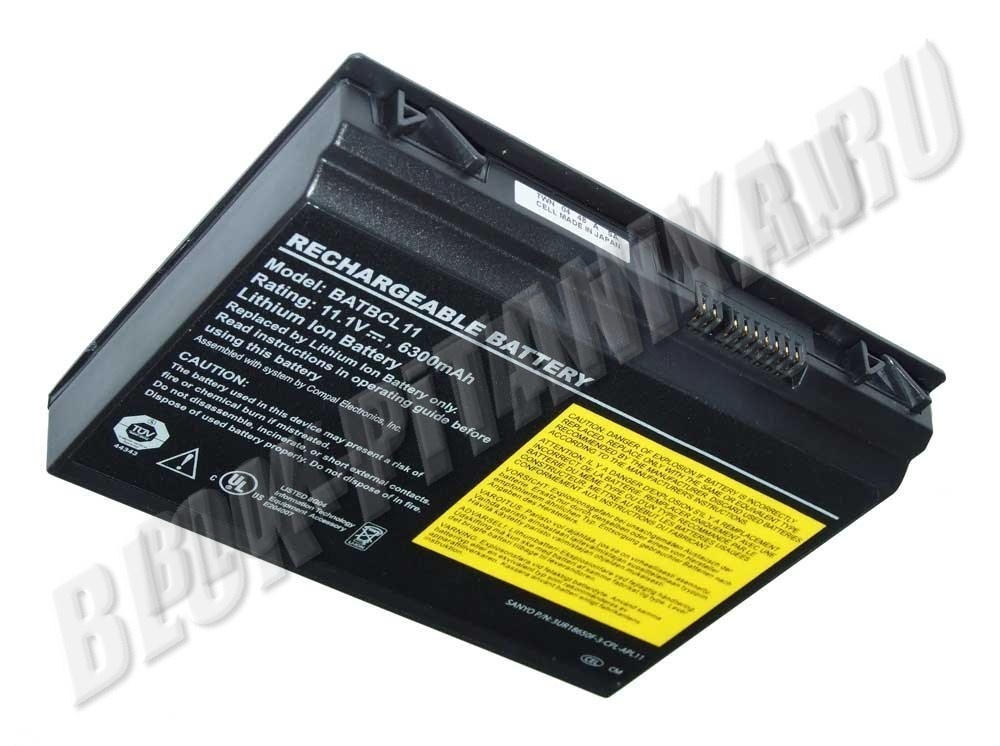 Аккумулятор BATBCL11 батарея для ноутбука Acer Travelmate 420, 430, 540